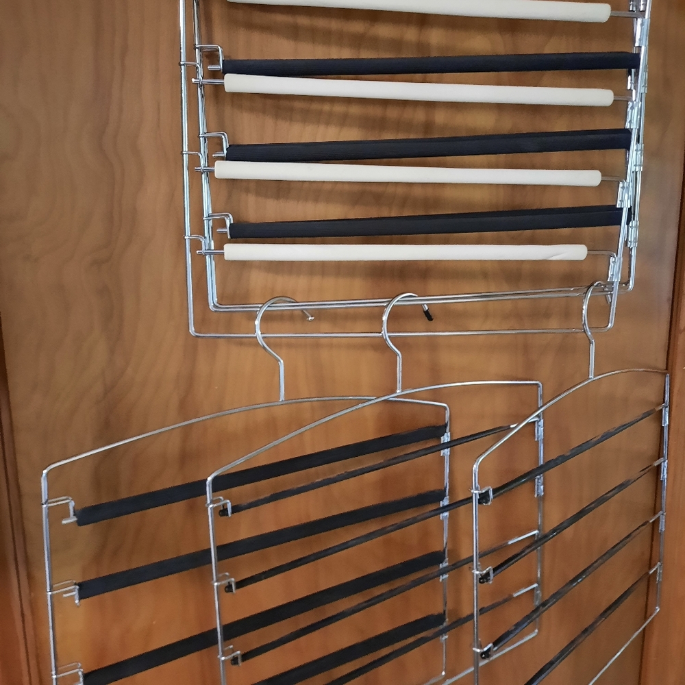 6 closet organizer pants hangers